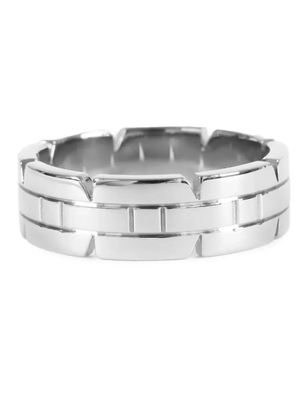 Cartier Tank Francaise Ring White Gold 18K
